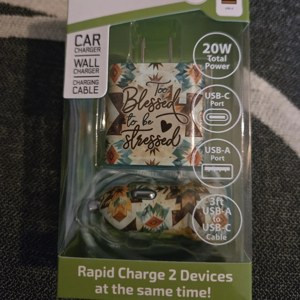 Gadget Gear Rapid Charge 2 Devices at the same time Hp🔥🔥🔥